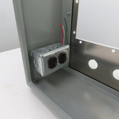 21.5x22.5x6" Operator Interface Control Panel Enclosure 17-1/2 x 14-1/4" Opening