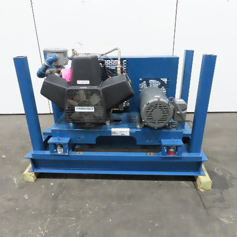 Powerex OBS150700B Medical Grade Reciprocating Piston Air Compressor 15Hp