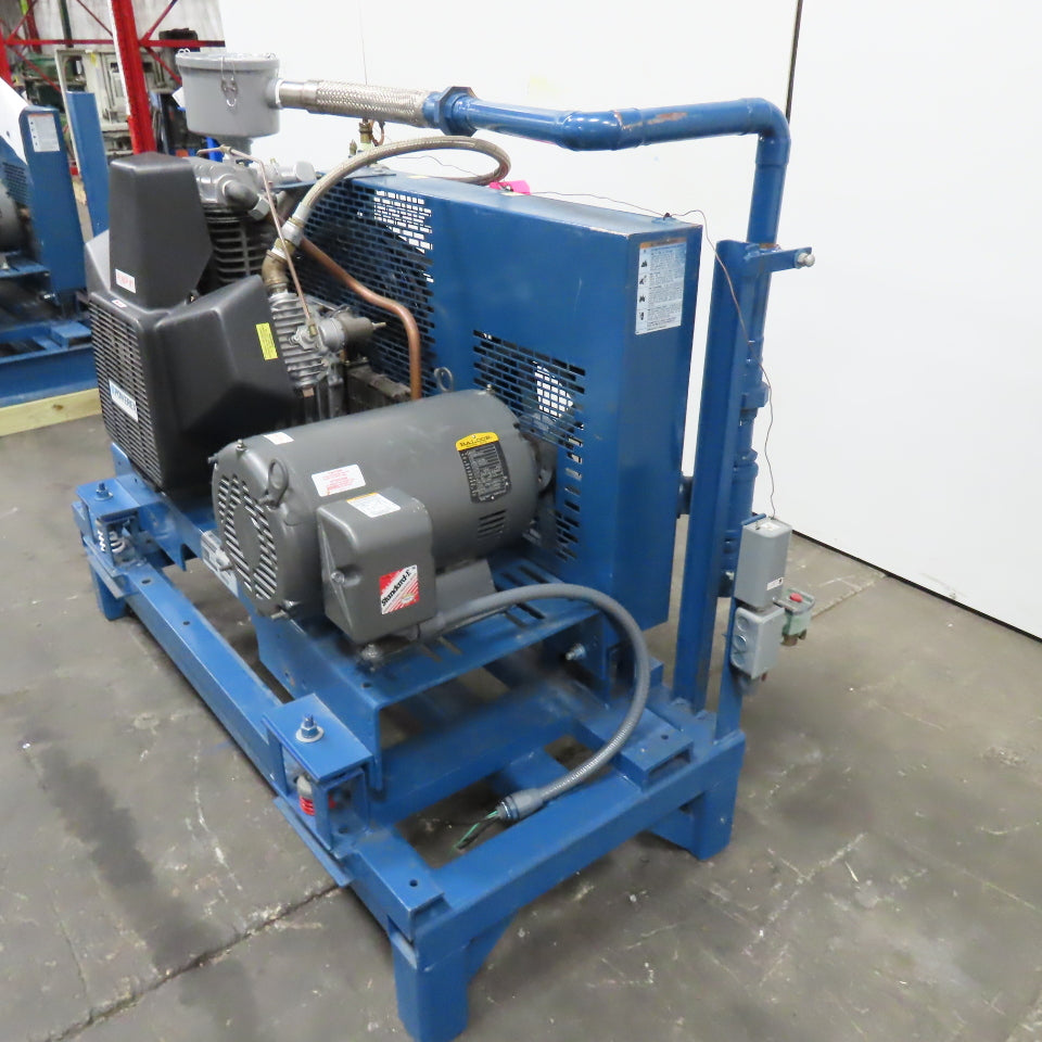 Powerex OBS150700B Medical Grade Reciprocating Piston Air Compressor 15Hp