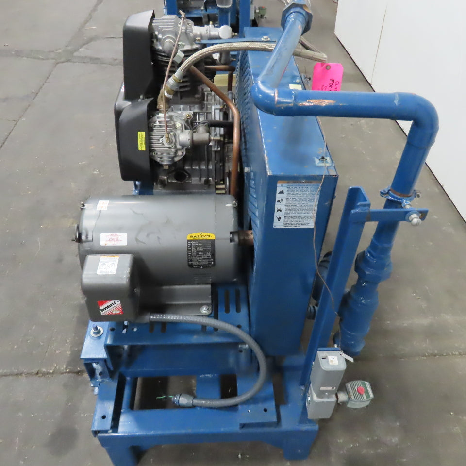 Powerex OBS150700B Medical Grade Reciprocating Piston Air Compressor 15Hp