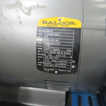 Powerex OBS150700B Medical Grade Reciprocating Piston Air Compressor 15Hp