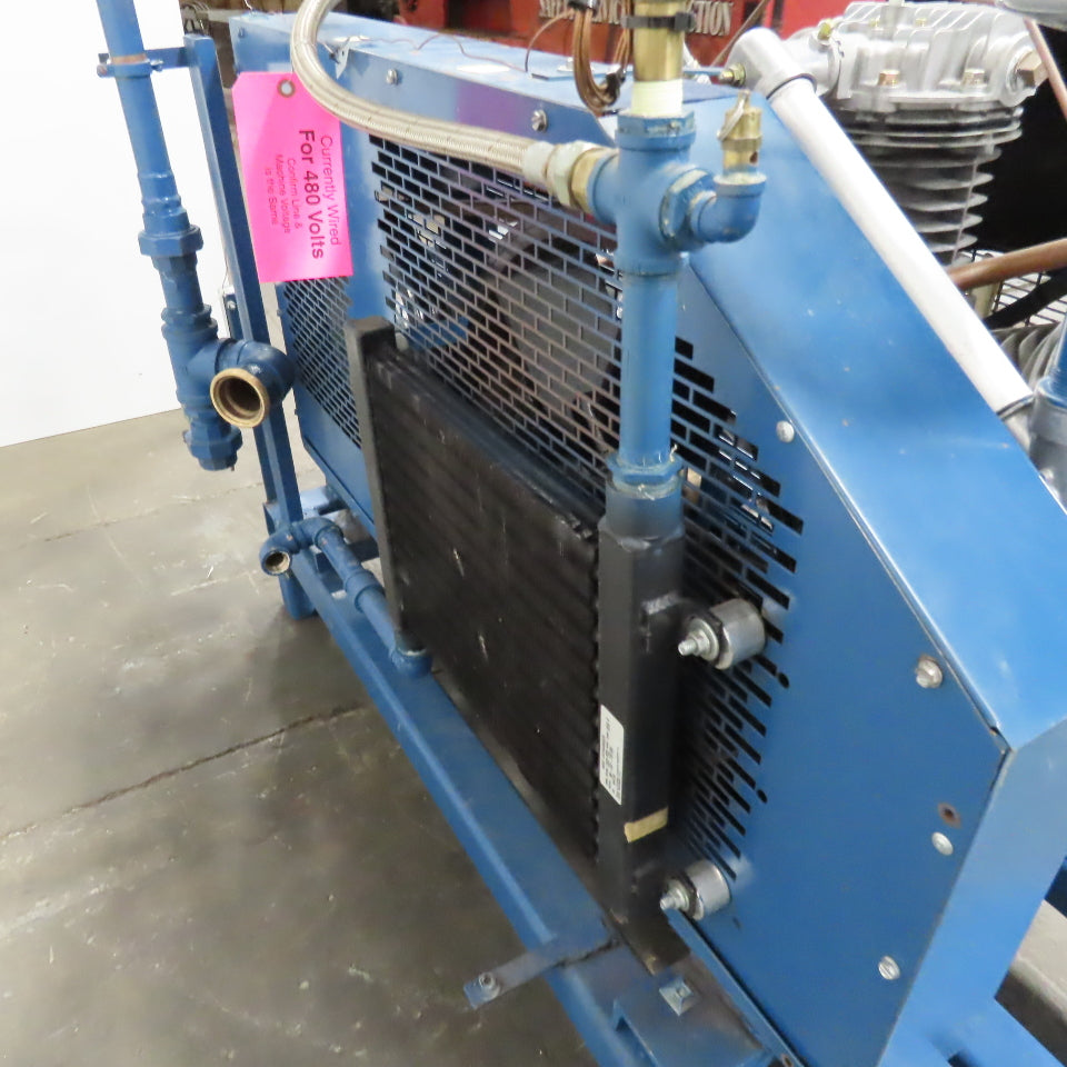 Powerex OBS150700B Medical Grade Reciprocating Piston Air Compressor 15Hp