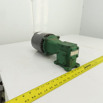 Ohio Gear U2133MC56 10-B Ratio 1/4HP Gear Reducer 172.5RPM Output 115/230V 1PH