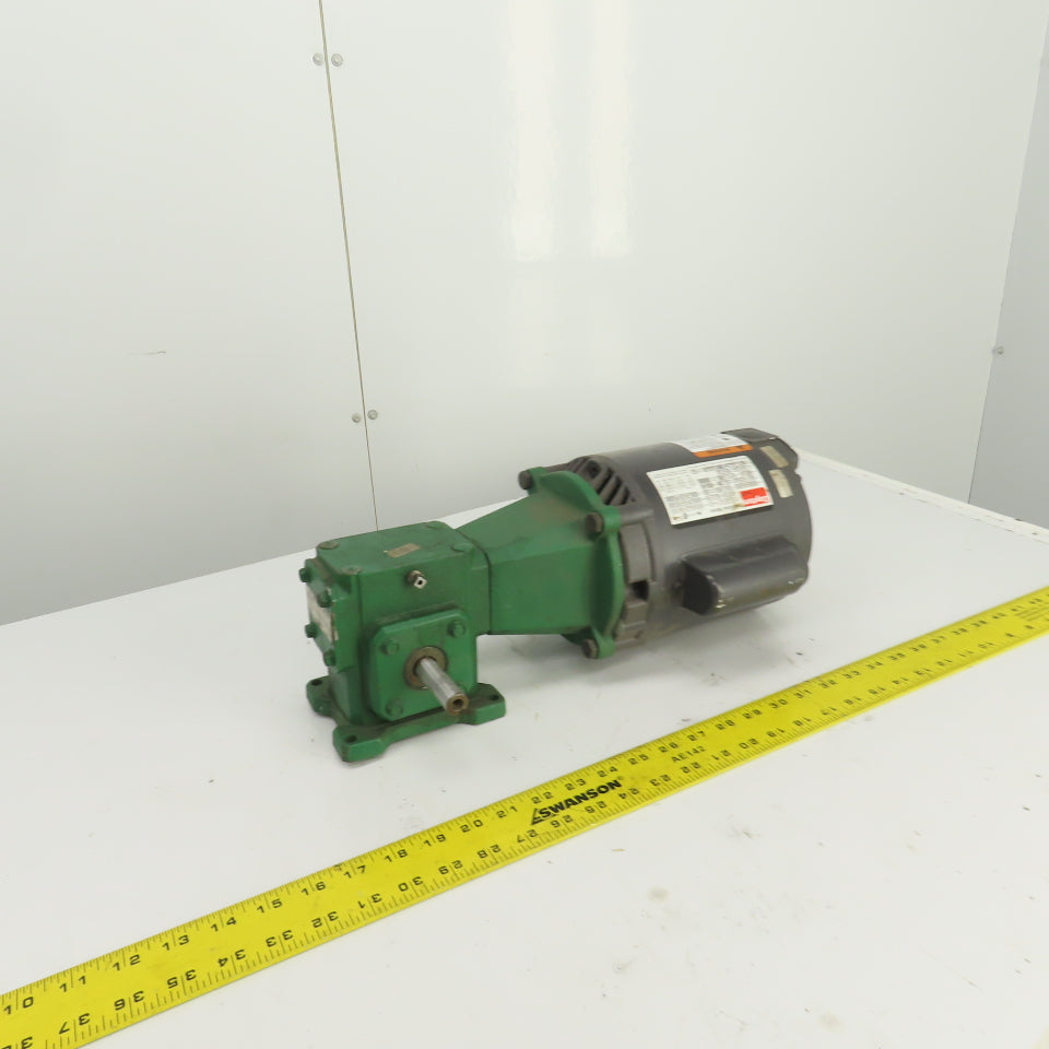 Ohio Gear U2133MC56 10-B Ratio 1/4HP Gear Reducer 172.5RPM Output 115/230V 1PH