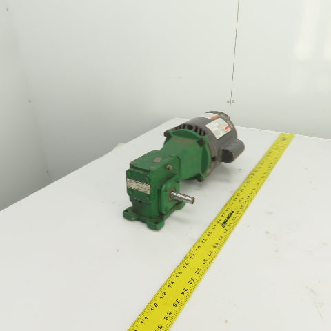 Ohio Gear U2133MC56 10-B Ratio 1/4HP Gear Reducer 172.5RPM Output 115/230V 1PH