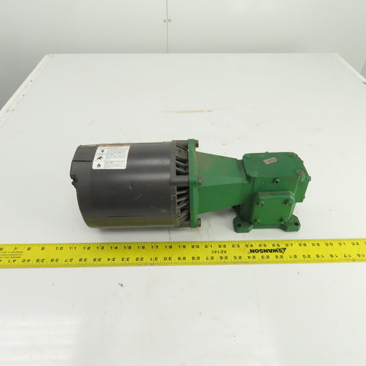 Ohio Gear U2133MC56 10-B Ratio 1/4HP Gear Reducer 172.5RPM Output 115/230V 1PH
