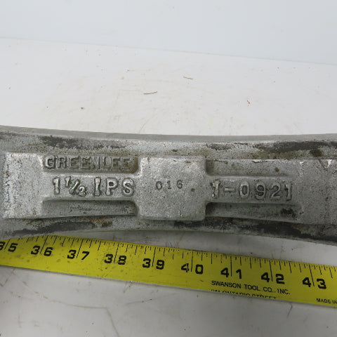 Greenlee 1-0921 1-1/2" 90° Conduit Bending Shoe 8-1/4" Radius