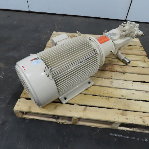 Vickers PVH57QICRAF1S10 PV010 A2R SS3S 25Hp Two Stage Hydraulic Piston Pump 3Ph