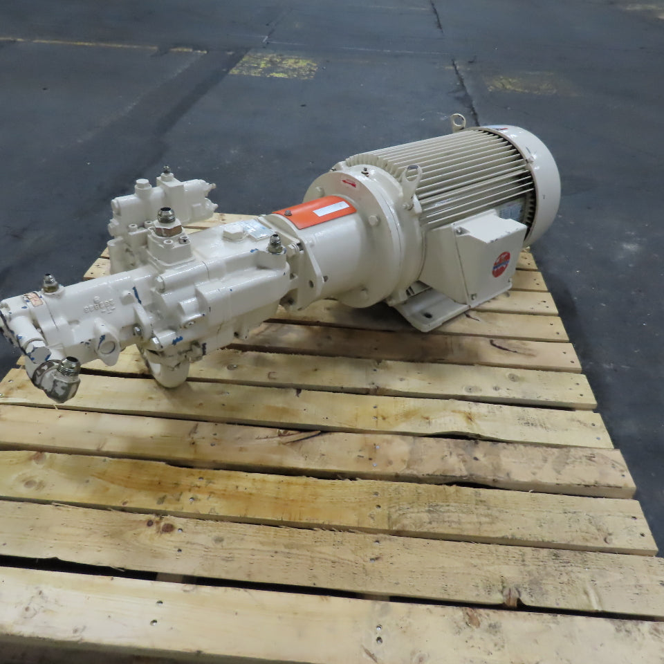 Vickers PVH57QICRAF1S10 PV010 A2R SS3S 25Hp Two Stage Hydraulic Piston Pump 3Ph