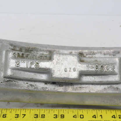 Greenlee 1-0922 2" 90° Conduit Bending Shoe 9-1/2" Radius