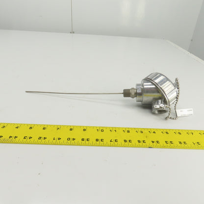 Watlow RRGEF0A100BA000 RTD Sensor With 10" Probe & Connection Head