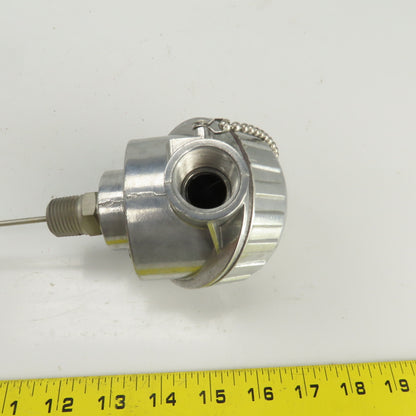 Watlow RRGEF0A100BA000 RTD Sensor With 10" Probe & Connection Head