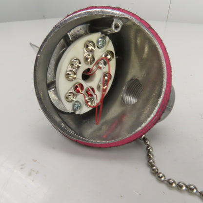 Watlow RRGEF0A100BA000 RTD Sensor With 10" Probe & Connection Head