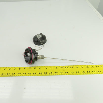 Watlow RRGDF0A100BA000 RTD Sensor With 10" Probe & Connection Head