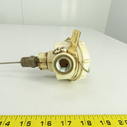 Watlow RRGCF0A100BA000 RTD Sensor With 10" Probe & Connection Head
