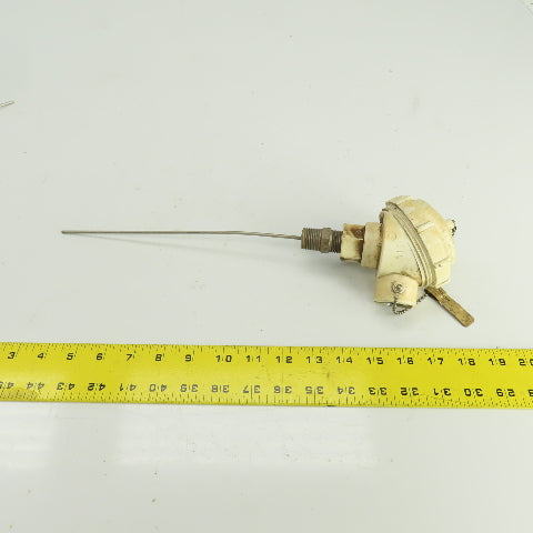 Watlow RRGCF0A100BA000 RTD Sensor With 10" Probe & Connection Head