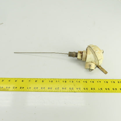 Watlow RRGCF0A100BA000 RTD Sensor With 10" Probe & Connection Head