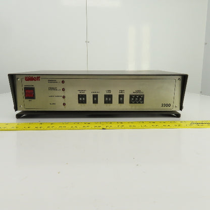 Willett 2300-T Controller For Pressure Sensitive Labeler 120V 60HZ 5A