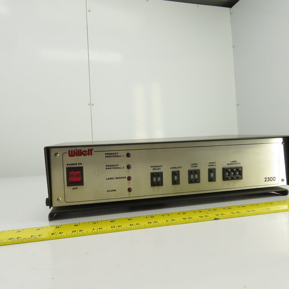 Willett 2300-T Controller For Pressure Sensitive Labeler 120V 60HZ 5A