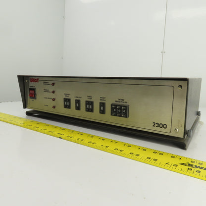 Willett 2300-T Controller For Pressure Sensitive Labeler 120V 60HZ 5A