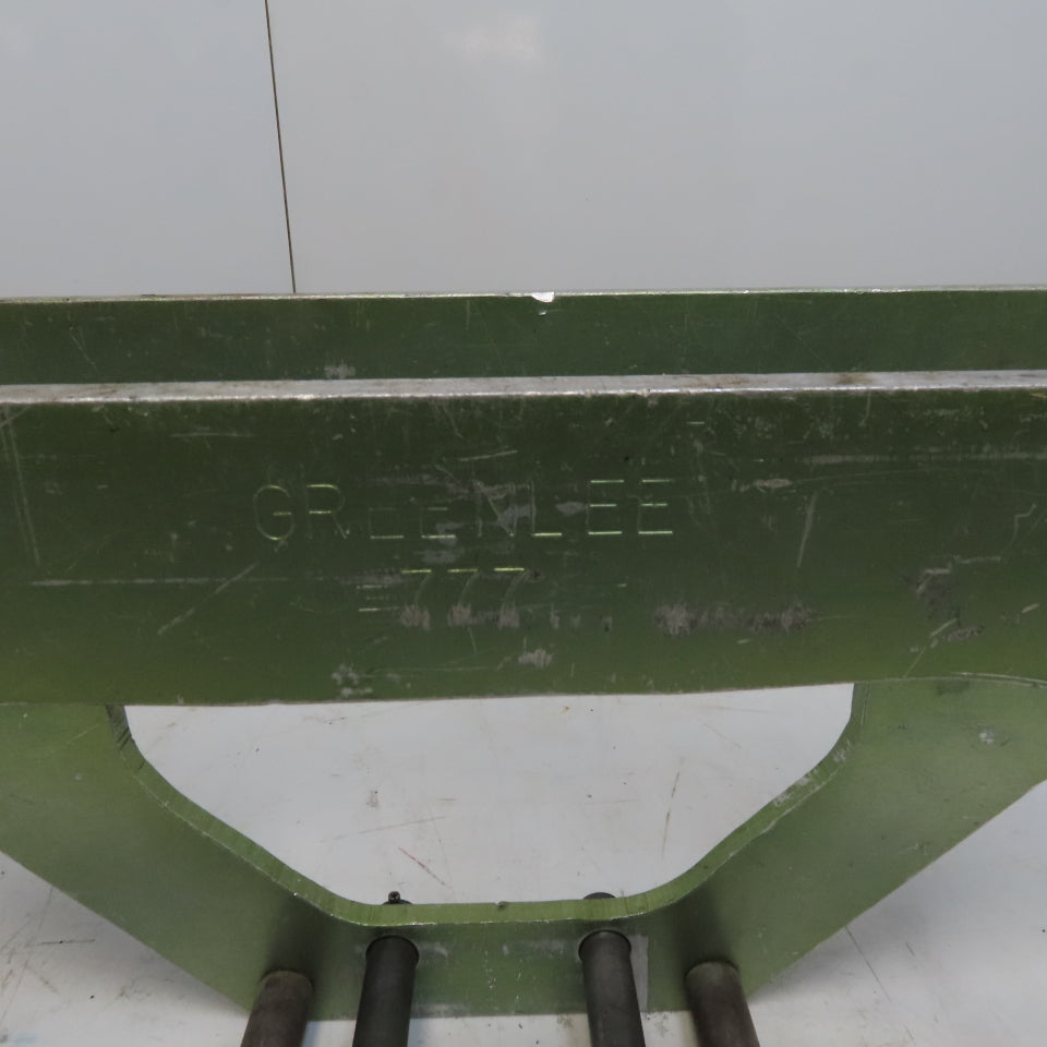 Greenlee 777 One Shot Hydraulic Conduit Bender Frame Aluminum