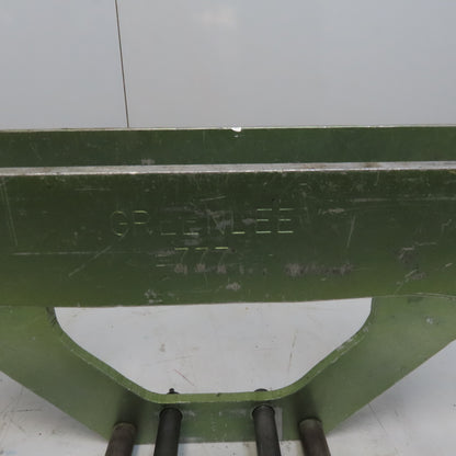 Greenlee 777 One Shot Hydraulic Conduit Bender Frame Aluminum
