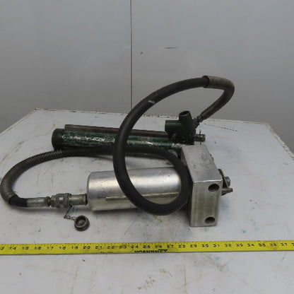 Greenlee 777 One Shot Hydraulic Conduit Bender Ram & Manual Pump Assembly
