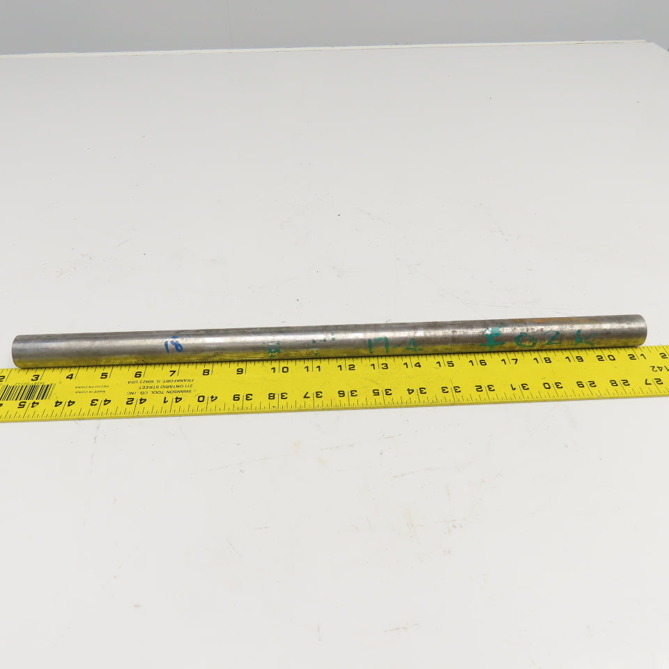 1" Diameter 17-4 Stainless Steel Non Heat Treated Round Bar Stock 19"