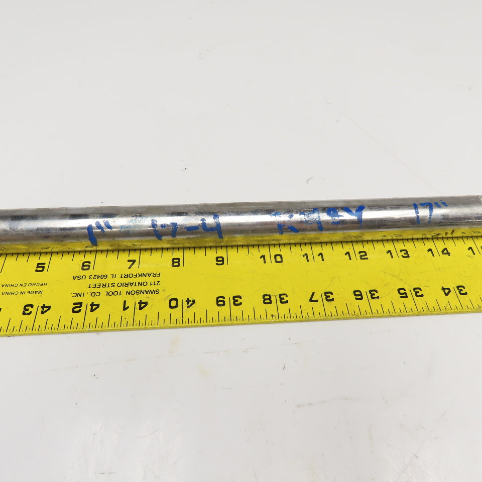 1" Diameter 17-4 Stainless Steel Non Heat Treated Round Bar Stock 18"