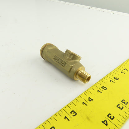 Maxon 3/8" NPT x 1/4" NPT Adjustable Gas Burner Pilot Orifice