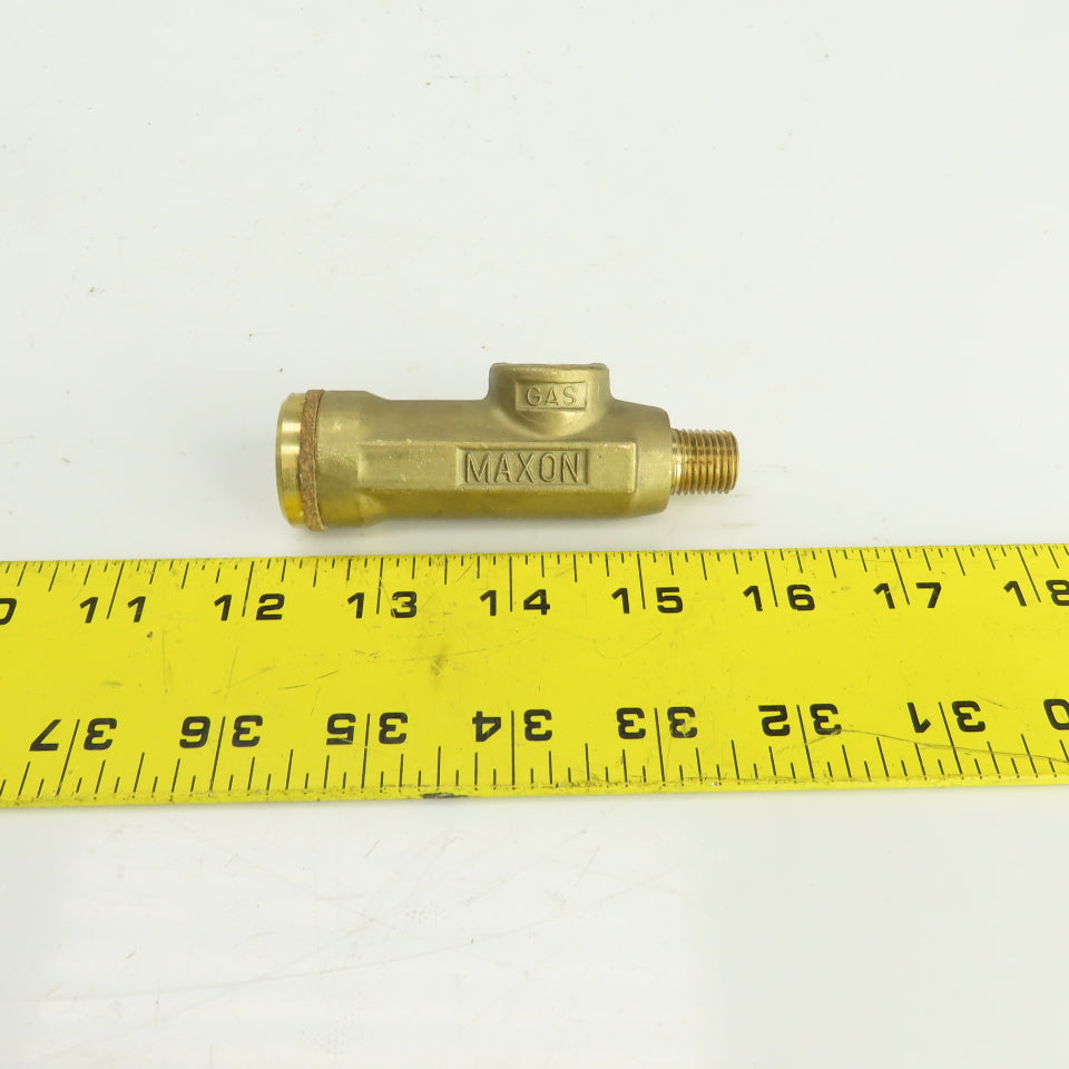 Maxon 3/8" NPT x 1/4" NPT Adjustable Gas Burner Pilot Orifice