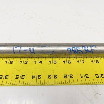 1" Diameter 17-4 Stainless Steel Non Heat Treated Round Bar Stock 27"