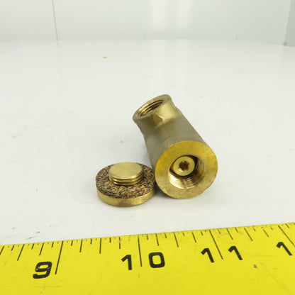 Maxon 3/8" NPT x 1/4" NPSM Adjustable Gas Burner Pilot Orifice