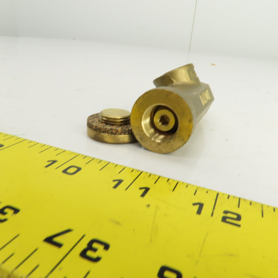 Maxon 3/8" NPT x 1/4" NPSM Adjustable Gas Burner Pilot Orifice