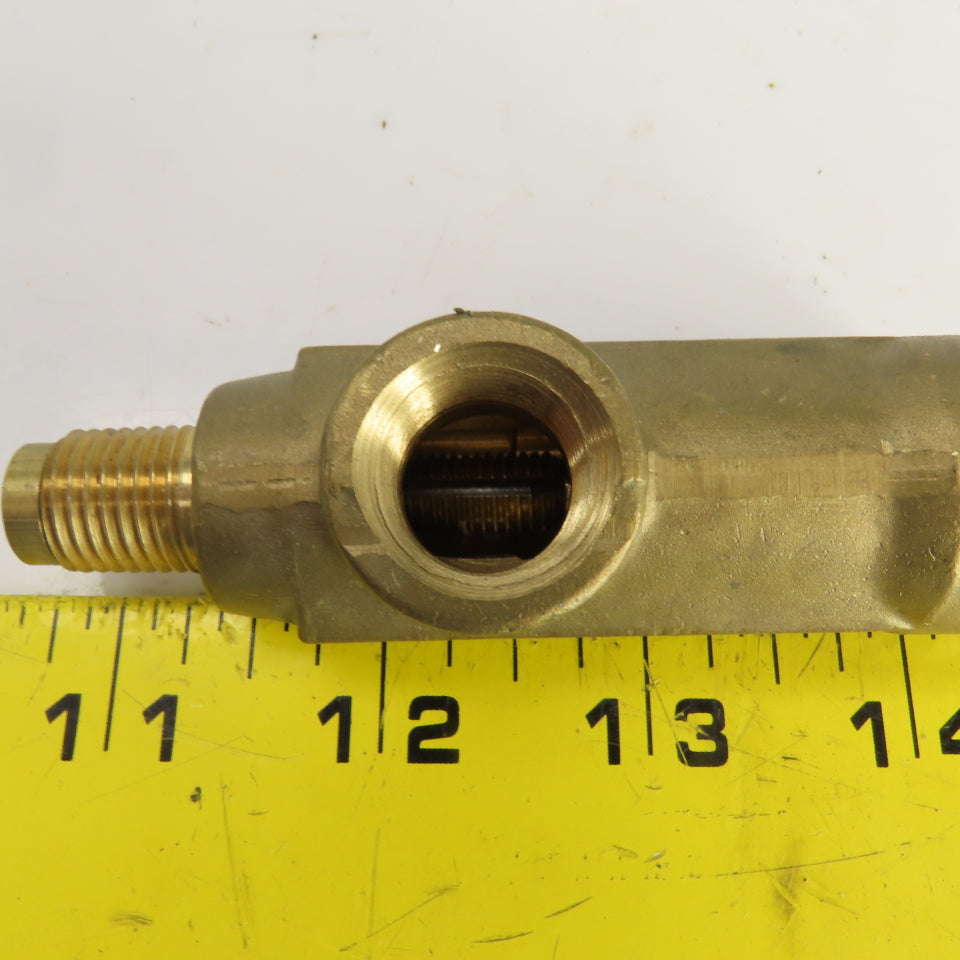 Maxon 3/8" NPT x 1/4" NPSM Adjustable Gas Burner Pilot Orifice