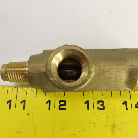Maxon 3/8" NPT x 1/4" NPSM Adjustable Gas Burner Pilot Orifice