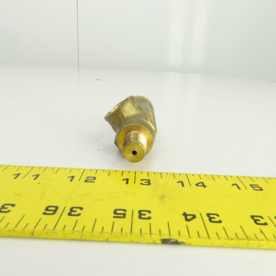 Maxon 3/8" NPT x 1/4" NPSM Adjustable Gas Burner Pilot Orifice