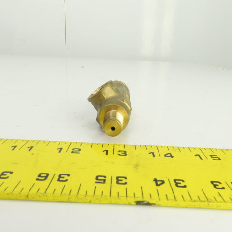 Maxon 3/8" NPT x 1/4" NPSM Adjustable Gas Burner Pilot Orifice