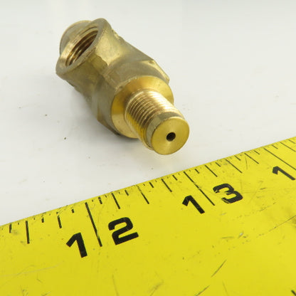 Maxon 3/8" NPT x 1/4" NPSM Adjustable Gas Burner Pilot Orifice