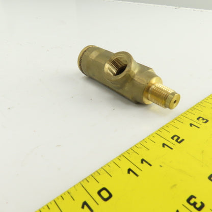 Maxon 3/8" NPT x 1/4" NPSM Adjustable Gas Burner Pilot Orifice