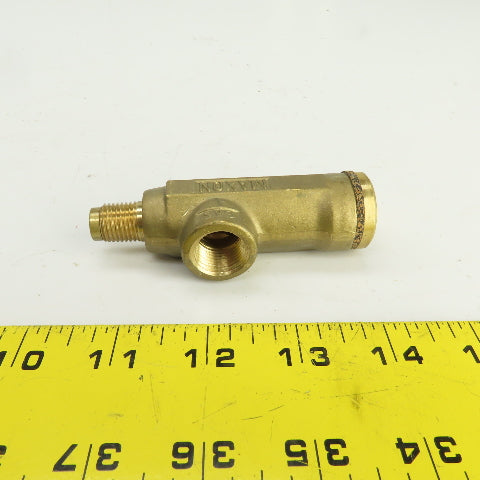 Maxon 3/8" NPT x 1/4" NPSM Adjustable Gas Burner Pilot Orifice