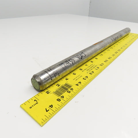 1-1/4" Diameter 17-4 Stainless Steel Non Heat Treated Round Bar Stock 21"