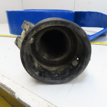 Discharge Hose 3"x 50 PVC Lay Flat Hose Backwash Drain Hose w/Camlock Ends