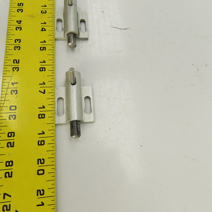 80/20 10 Series Spring Loaded Aluminum Pin Latch 3/8" Pin 1-1/2" x 1-1/2" Lot/4