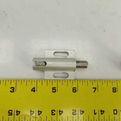 80/20 10 Series Spring Loaded Aluminum Pin Latch 3/8" Pin 1-1/2" x 1-1/2" Lot/4