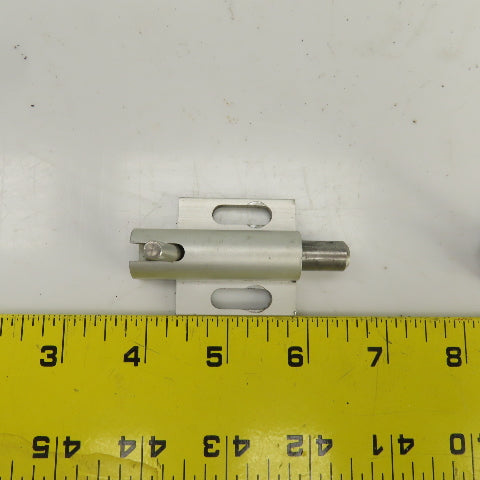 80/20 10 Series Spring Loaded Aluminum Pin Latch 3/8" Pin 1-1/2" x 1-1/2" Lot/4
