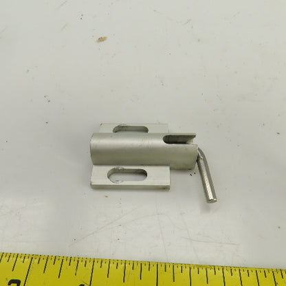 80/20 10 Series Spring Loaded Aluminum Pin Latch 3/8" Pin 1-1/2" x 1-1/2" Lot/4