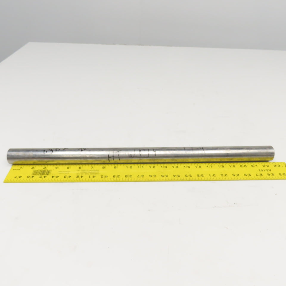 1-3/8" Diameter 17-4 Stainless Steel Non Heat Treated Round Bar Stock 22"