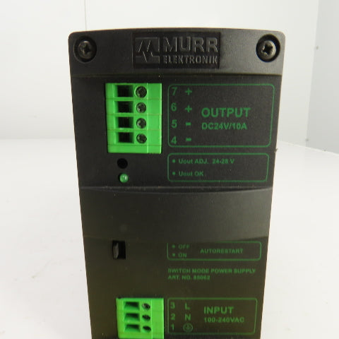 Murr Elektronic MCS10-115-230/24 24V DC Switch Mode Power Supply 100-240V Input