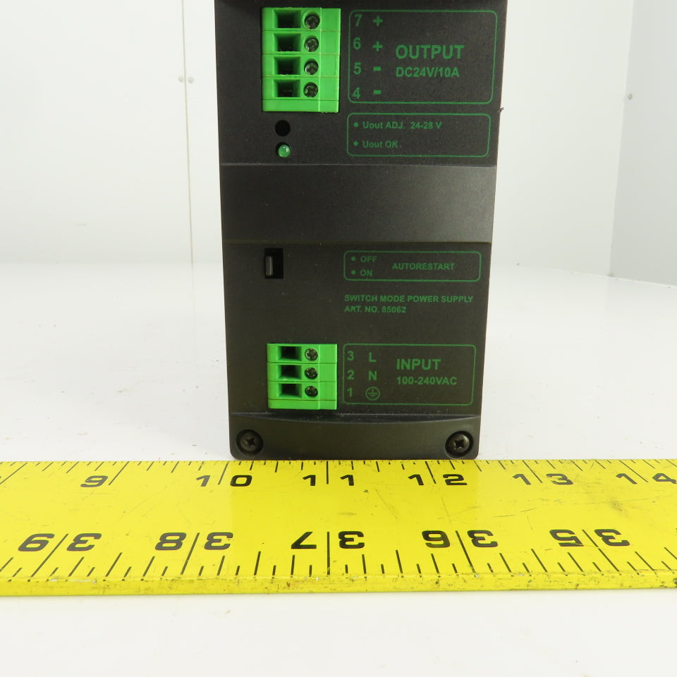 Murr Elektronic MCS10-115-230/24 24V DC Switch Mode Power Supply 100-240V Input
